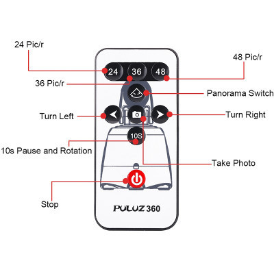 Голова штативна Puluz PU360R red (PU360R) Вінниця - фото 12