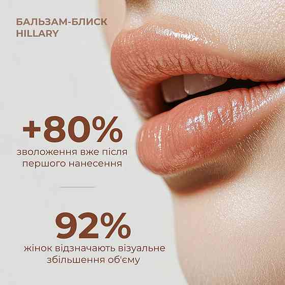 Набор блесков для объема и увлажнения для губ Hillary Lip Volume & Hydration Gloss Set Киев