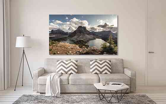 Картина холст у вітальню / спальню   Природа гір     MLP_72 ( 60х30см ) Київ