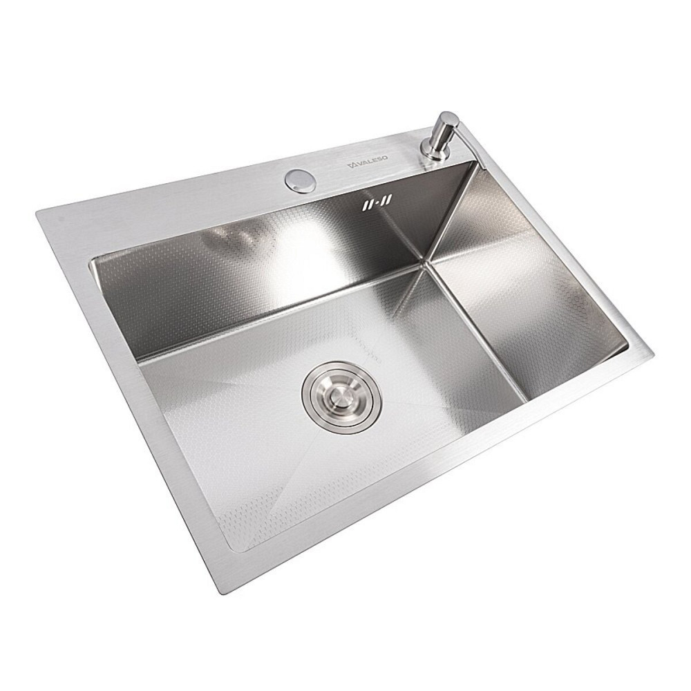 58*43 Мийка нержавійка Valeso Handmade DECOR (3.0/0.8) Коломыя - изображение 2