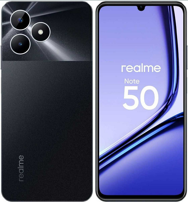 Телефон: Realme Note 50 4/128Gb. Dual SIM Black. Киев - изображение 2