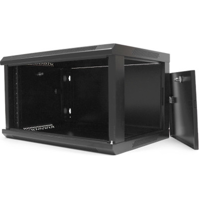 Шкаф настенный Merlion 4U 19" 600*450*279 (Ш*Г*В)мм, black (MI3-6304 / 36526) Винница - изображение 3