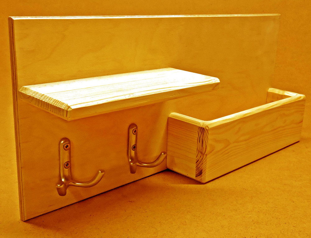 Ключница деревянная 