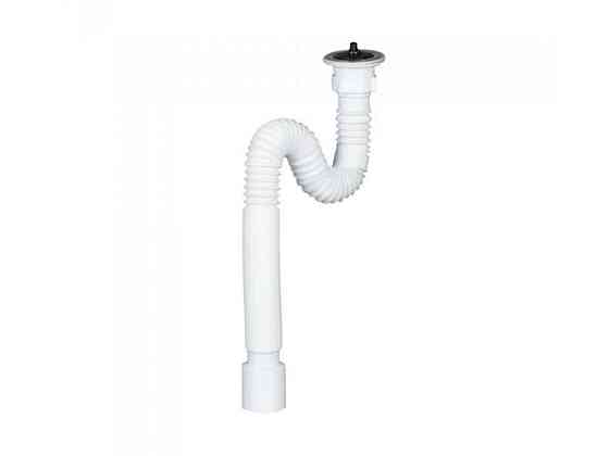 Гофросифон Г0106 нерж. L=1200мм d=50mm ТМ SOLO PLAST Киев