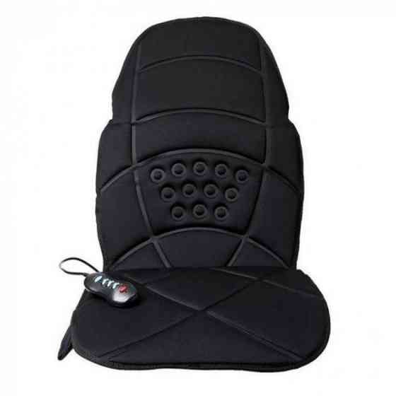 Масажна накидка на крісло з підігрівом і пультом управління для дому, крісла та автомобіля CUSHION Київ