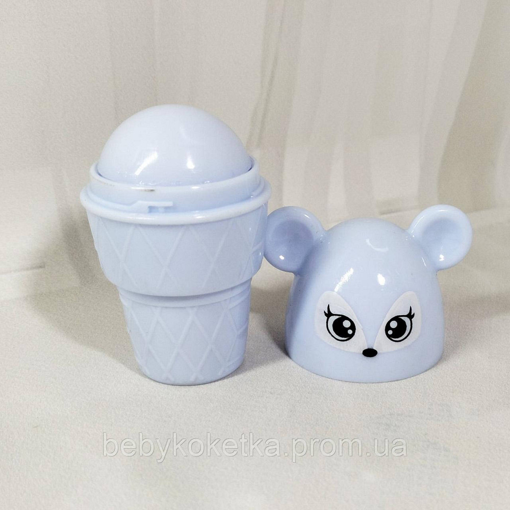 Дитячий бальзам для губ зволожувальний Magic Your Life Lip Balm Морозиво зоопарк Львів - фото 2