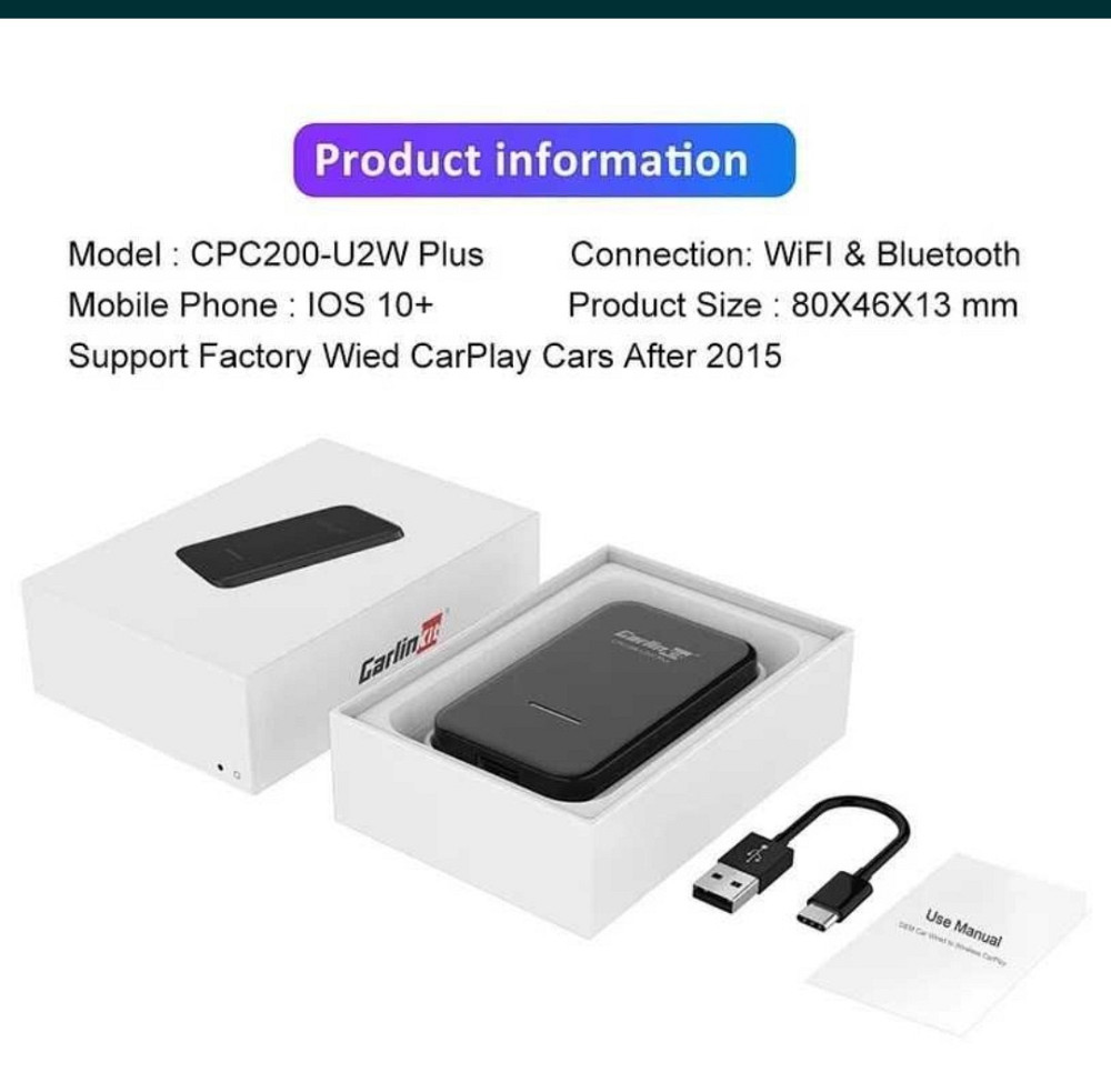 Адаптер для безпроводного Apple CarPley - CarlinKit 3.0 Харьков - изображение 6