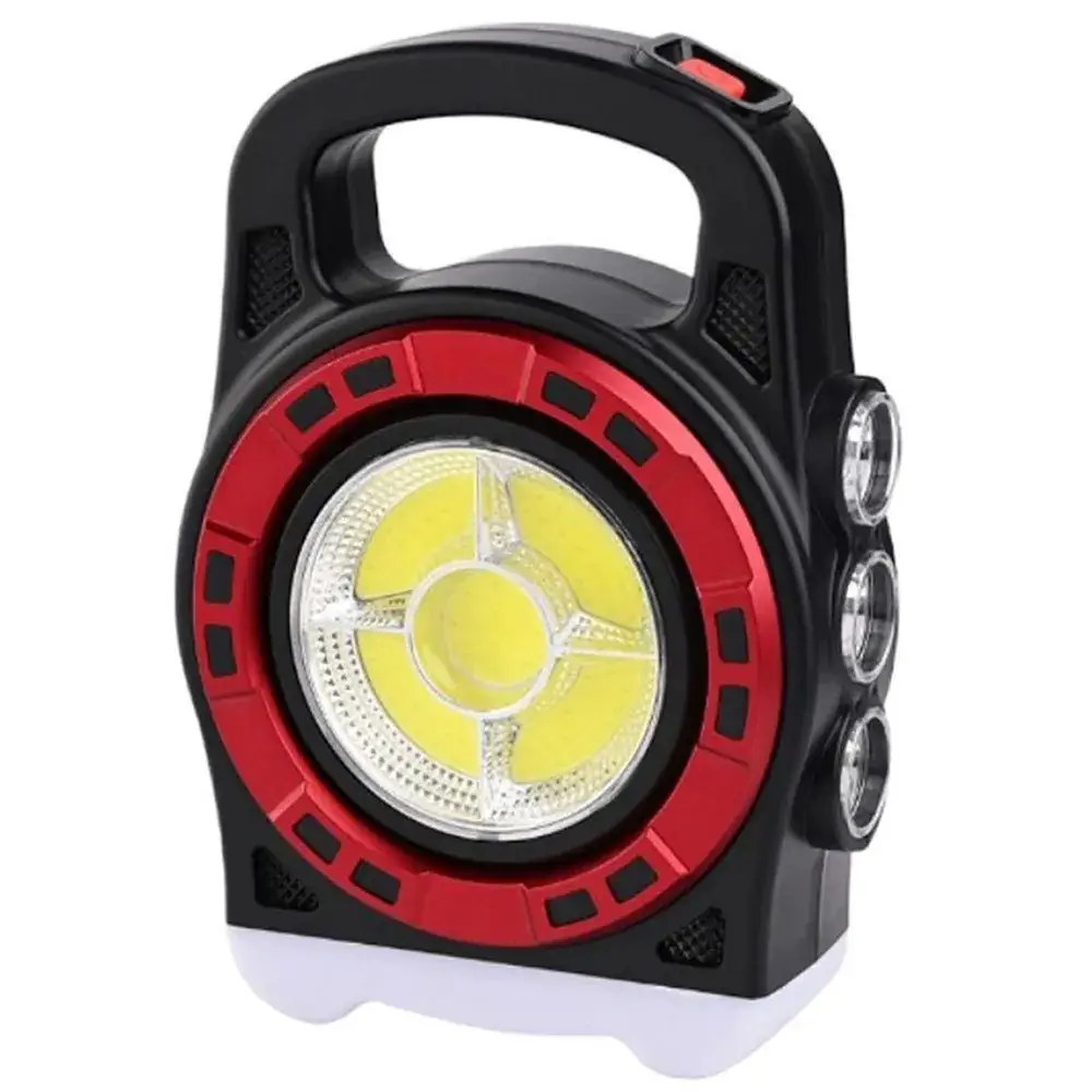 Кемпінговий ліхтар HB-6678L (LED+52SMD+SMD) + сонячна панель + Power Bank + microUSB (3 режими) Вінниця - фото 1