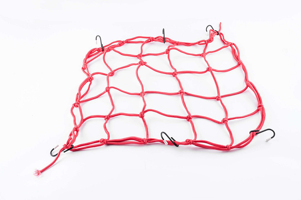 Сітка багажника (павук) (червона) KOMATCU Киев - изображение 1