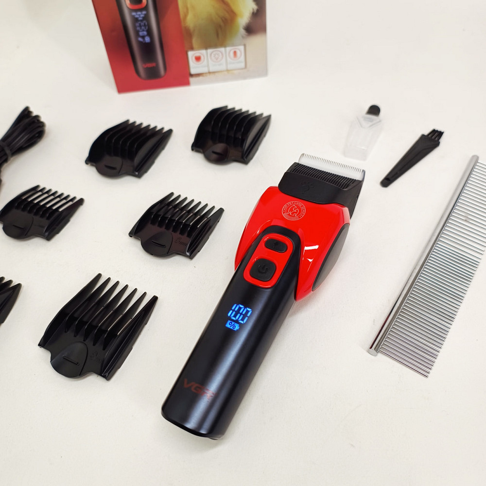 Профессиональный триммер для стрижки кошек и собак, Машинки для стрижки животных, Груминг собак BC-58 Львов - изображение 11