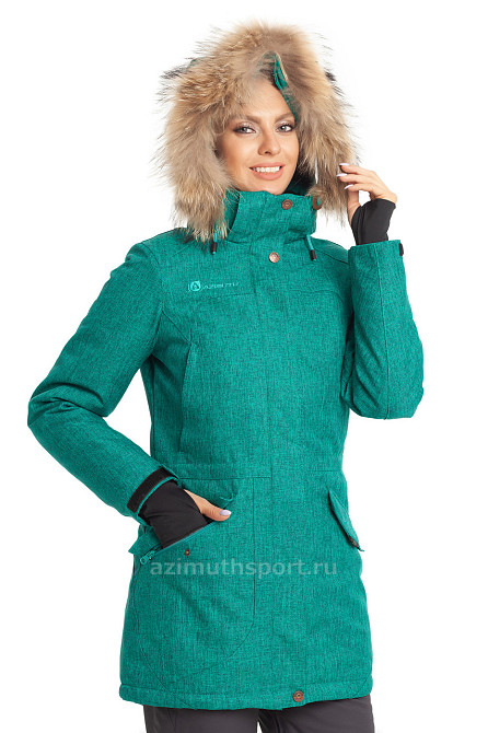 Женское зимнее пальто -парка 