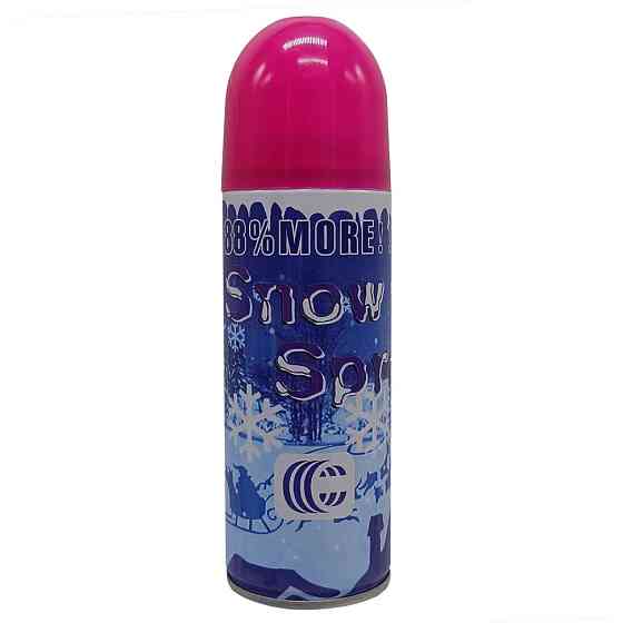 Штучний сніг у балончику 13-37(Crimson) 250 мл, малиновий Вінниця