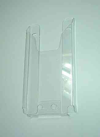 Карман буклетница EKOSTAR 1/3А4 верт на саморезы 20мм Киев