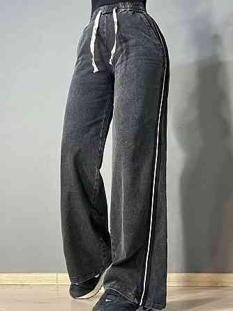 Штани спортивні жіночі Yingguoxiang 2015 кльош варені з лампасом чорні, чорний, 33 Київ