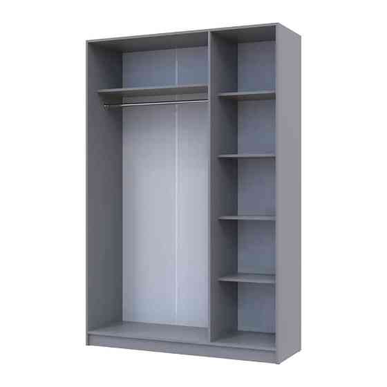 Шкаф для одежды Doros Промо Серый 3 ДСП 135х48х204 DRS-011626 (80737765) Днепр