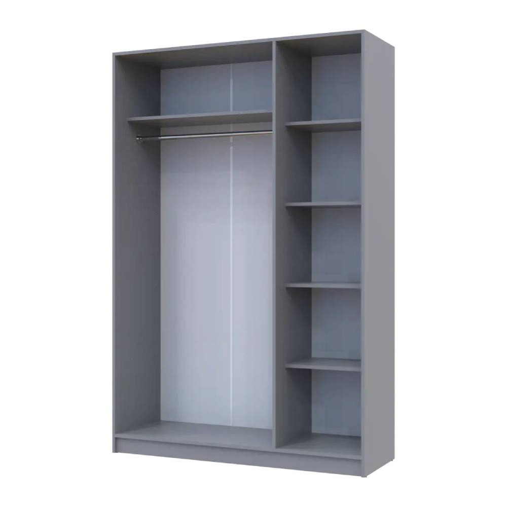 Шафа для одягу Doros Промо Сірий 3 ДСП 135х48х204 DRS-011626 (80737765) Дніпро - фото 6