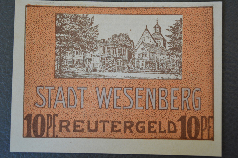 Німеччина. Нотгельд. 10 Pf ( 10 ) Полтава - фото 1