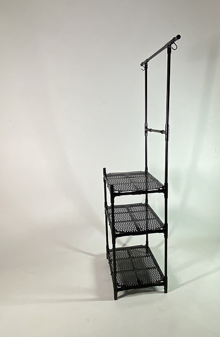 Полиця-етажерка у ванну кімнату Bona Part 2 - 3х ярусний стелаж з поличками для дрібних речей Бориспіль - фото 5