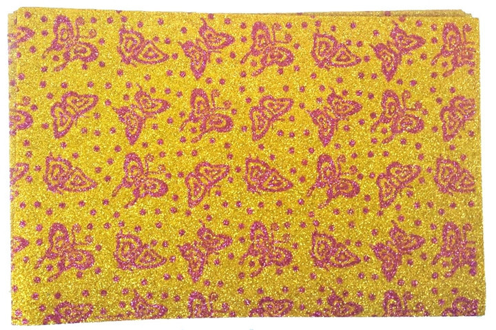 Фоаміран блискучий 10 аркушів Київ - фото 1