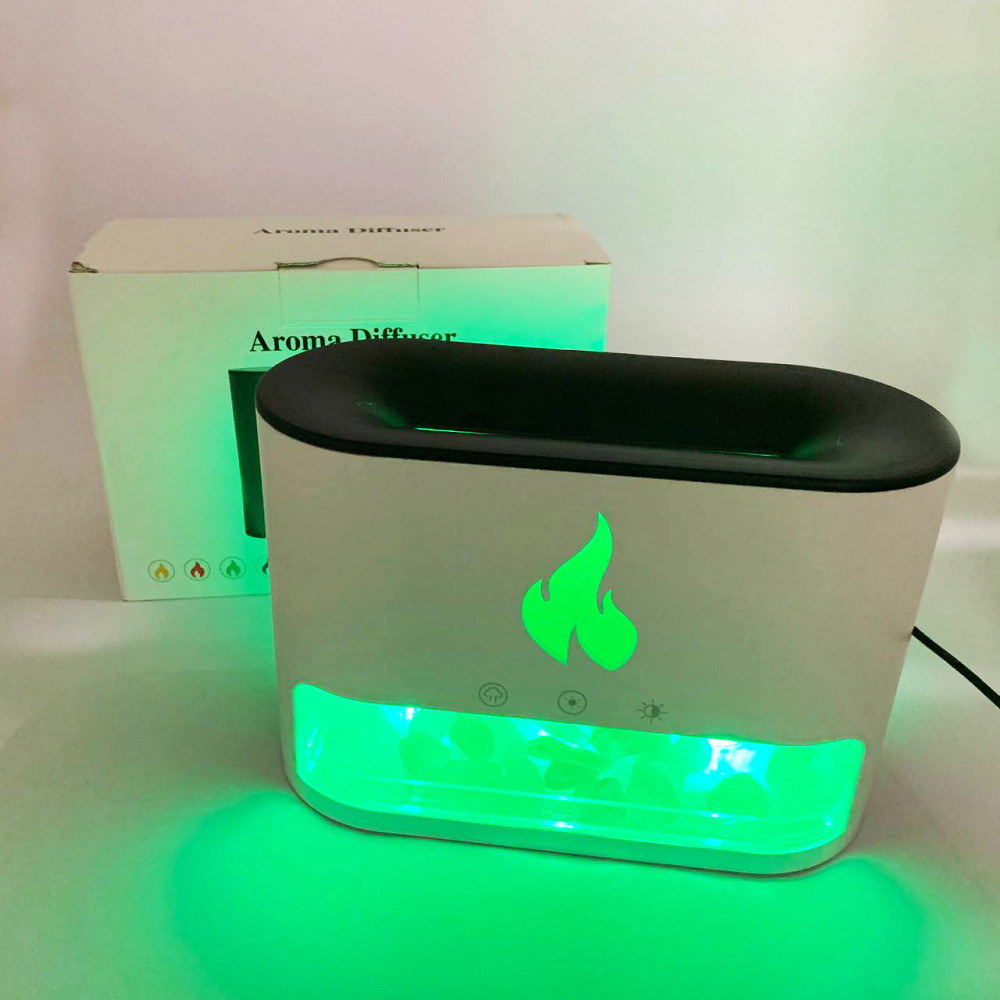 Увлажнитель воздуха в детскую Docsal Flame 3 в 1, Увлажнитель воздуха мини лампа KI-53 Львов - изображение 5