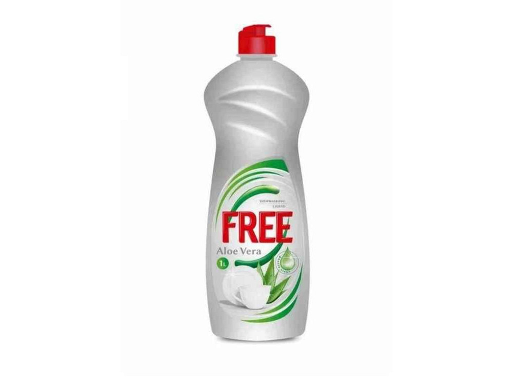 Гель для мытья посуды 1л алоэ вера ТМ FREE Киев - изображение 1