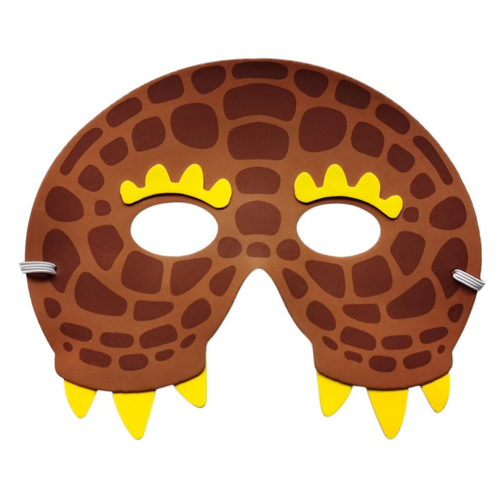 Детская маска Динозавр one size коричневый Киев - изображение 1