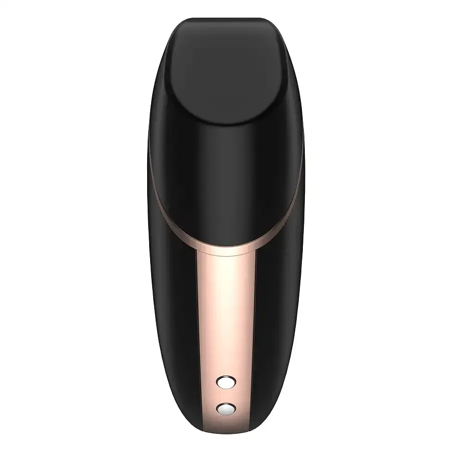 Вакуумний кліторальний стимулятор Satisfyer Love Triangle Black з керуванням через інтернет Львов - изображение 6