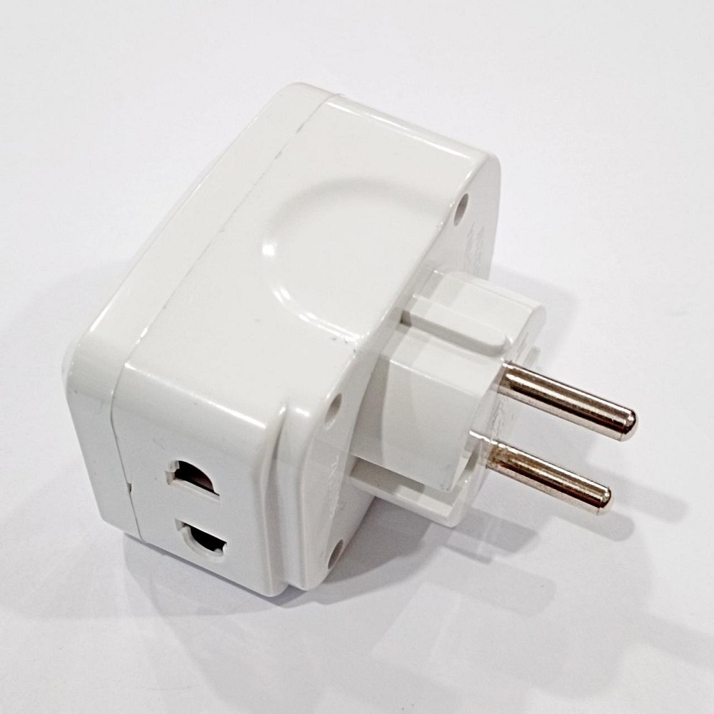 Универсальный адаптер 2в1, переходник+зарядка USB  / NK-823/ 7043 Днепр - изображение 2