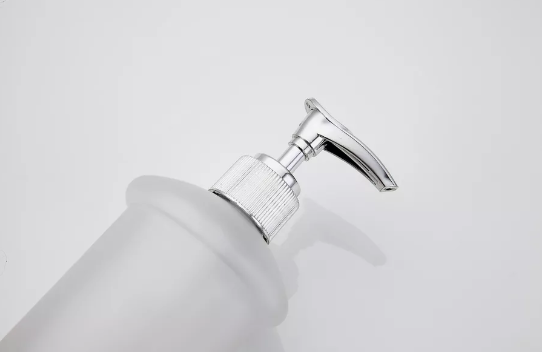 Дозатор диспенсер для жидкого мыла настенный  Zerix LR3327 (стекло+металл) (LL1450) Черновцы - изображение 5