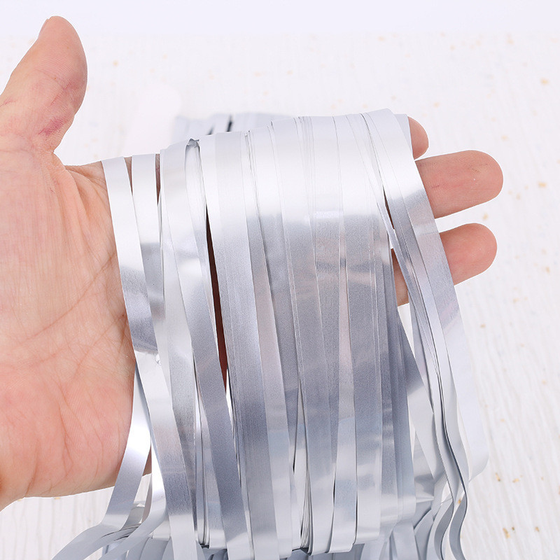 Дождик для фотозоны матовый 3 м на 1 м серебристый Киев - изображение 4