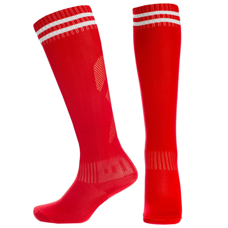 Гетры футбольные детские ETM 011 Вишнёвое - изображение 2