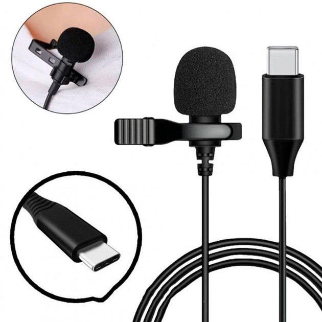 Петличный мини-микрофон DM LG-860 TYPE-C MK-3 Киев - изображение 9