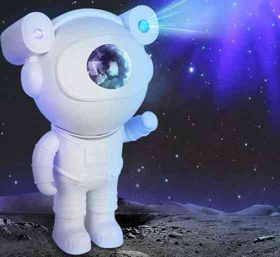 Лазерний проєктор зоряного неба Астронавт нічник, колонка. Київ