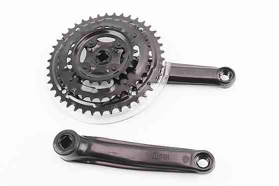 Шатуни "квадрат" 170мм, 42.34.24T MTB, чорні GS-P321 Киев