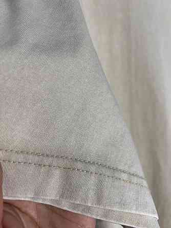 Футболка жіноча A-N 48020 базова оверсайз подовжена вільний крій варена тай дай one size, бежевий, one size Київ