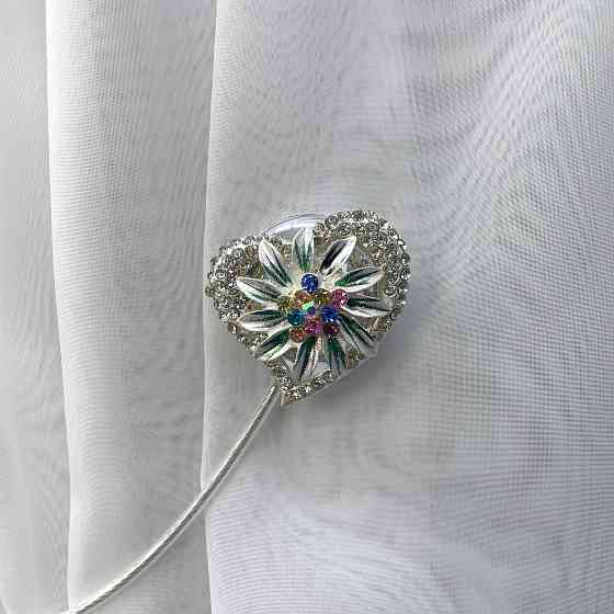 Магніти для штор та гардин "Amour" набір 2 шт Різнокольоровий (81-227) Київ