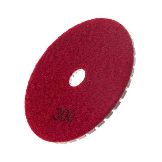 Окружность алмазная шлифовальная, гибкая на липучке 100 мм P300. INTERTOOL BT-0913 Киев