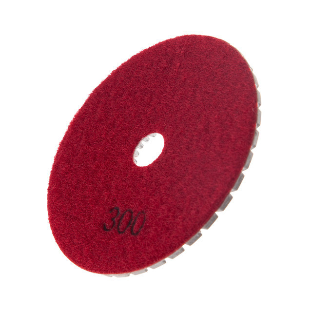 Коло алмазне шліфувальне гнучкий на липучці 100 мм P300. INTERTOOL BT-0913 Київ - фото 3