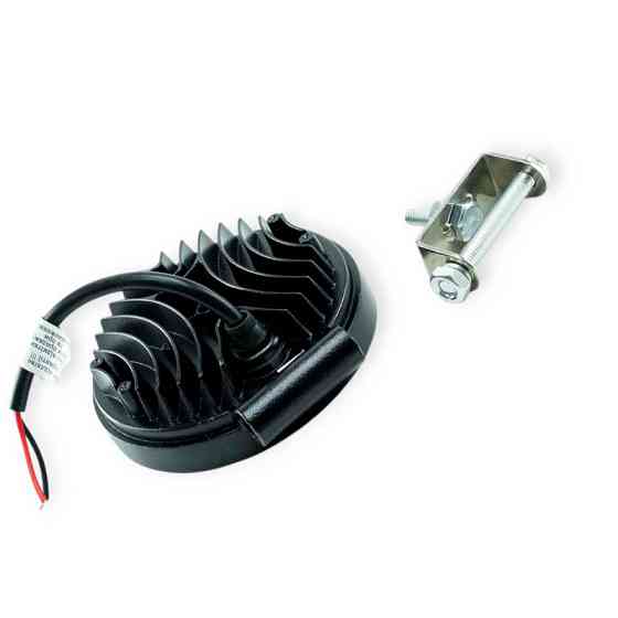 Фара дополнительная LED круглая 114х65 (Дм Ш) 48W EP16 SP 6000K дальний Мукачево