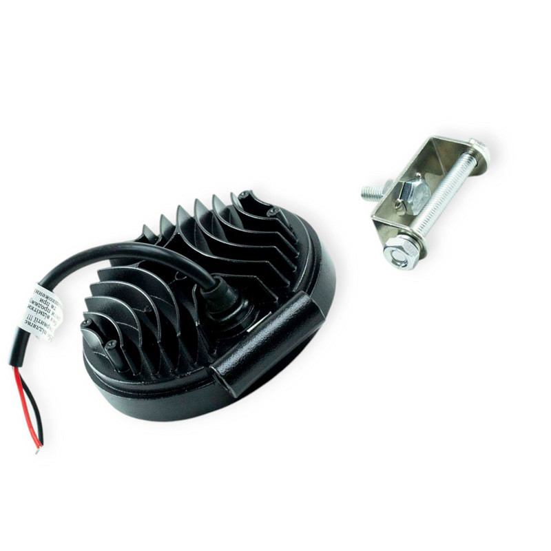 Фара дополнительная LED круглая 114х65 (Дм Ш) 48W EP16 SP 6000K дальний Мукачево - изображение 2