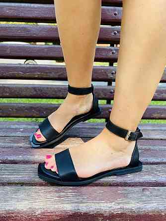 ARLEN Босоніжки жіночі ARLEN Бос-01/03 чорні (літо, шкіра натуральна) (4066) Коломыя