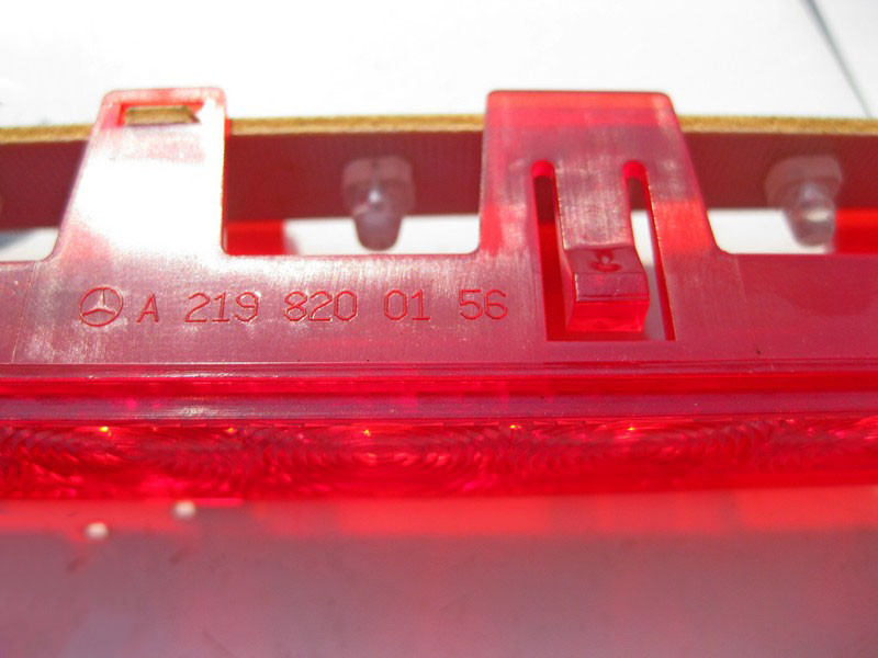 Mercedes-Benz  A2198200156 Додатковий стоп-сигнал на задній полиці CLS C219 Одеса - фото 4