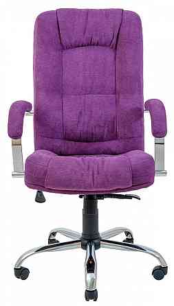 Офисное Кресло Руководителя Richman Alberto Misti Dark Violet Хром М1 Tilt Фиолетовый Киев