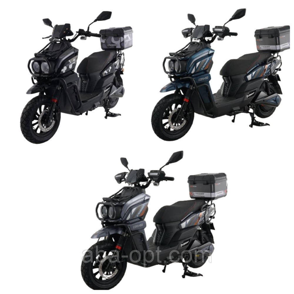 Електроскутер CROSSER CR-21 2500W-72В-35А/ч шини 12"/12" купити в інтернет-магазині дешево Одеса - фото 1