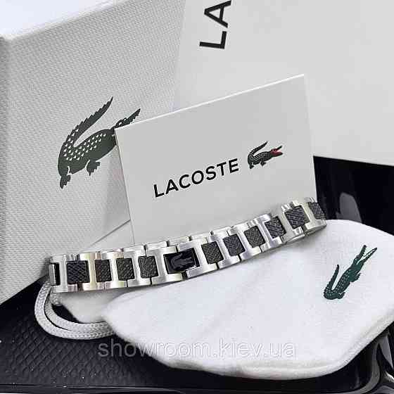Мужской стильный браслет Lacoste, Лакоста (40190) Киев