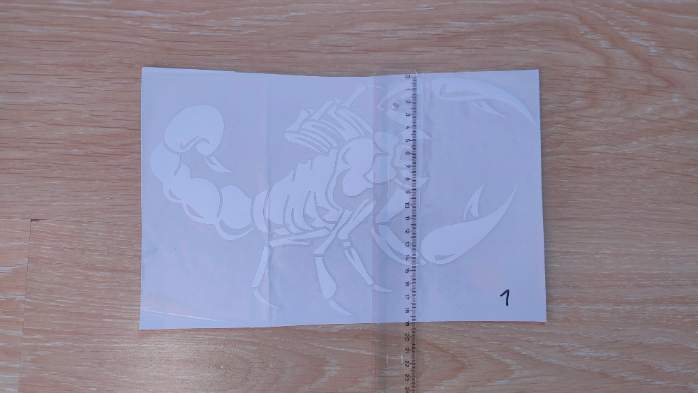 Наклейка на авто Скорпіон Тюнінг авто Київ - фото 7