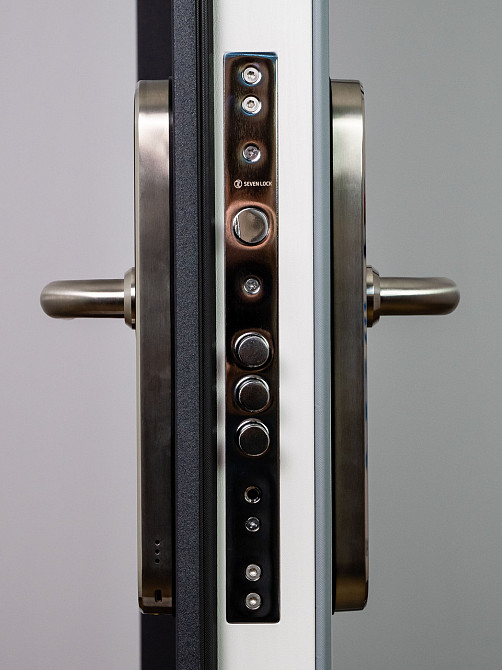 Розумний дверний біометричний замок SEVEN LOCK SL-7768BF silver Київ - фото 16