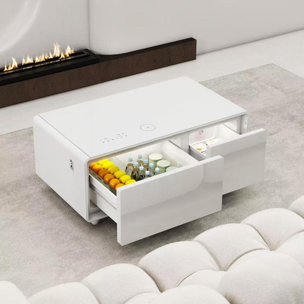 Умный журнальный стол с холодильником Primst TB90 (Белый, 93 литра) Киев - изображение 1