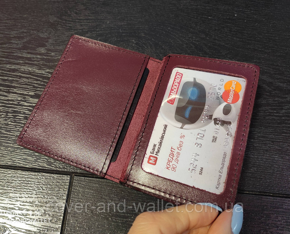 Обкладинка на посвідчення  НАБУ (антикорупційне бюро) натуральна шкіра Київ - фото 7