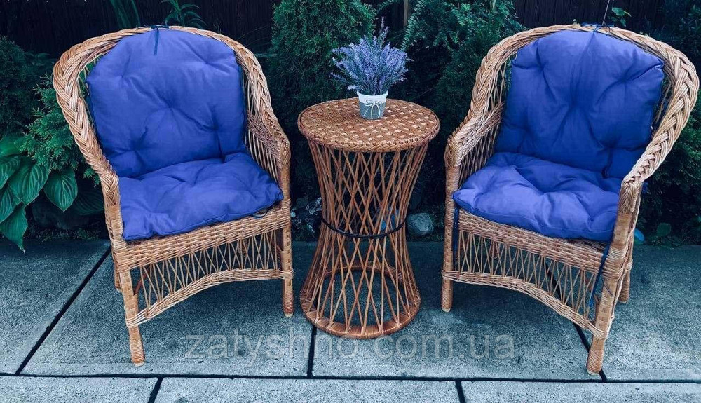 Балконная плетеная мебель из лозы Киев - изображение 4